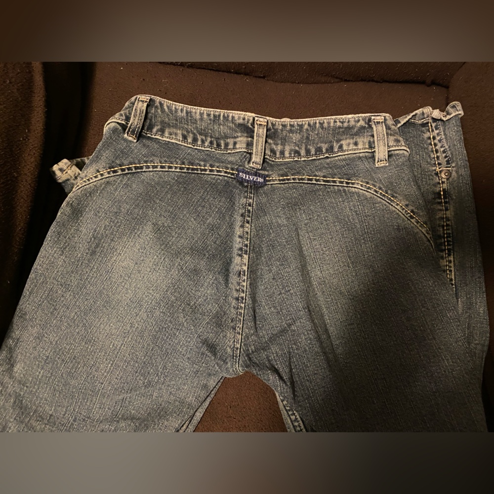 Silver flare vintage jeans - Picture 3 of 8
